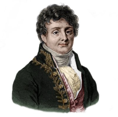 Portret van Joseph Fourier door French School